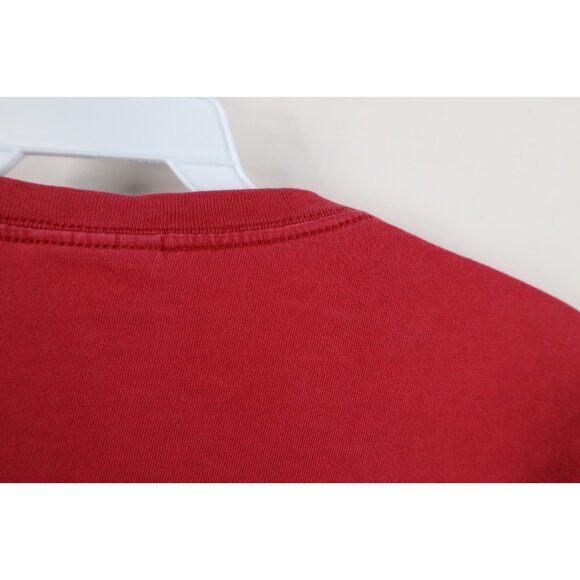 Vtg 90s Nautica Competition Mens XL Distressed Spell Out Short Sleeve T-Shirt - Picture 11 of 16